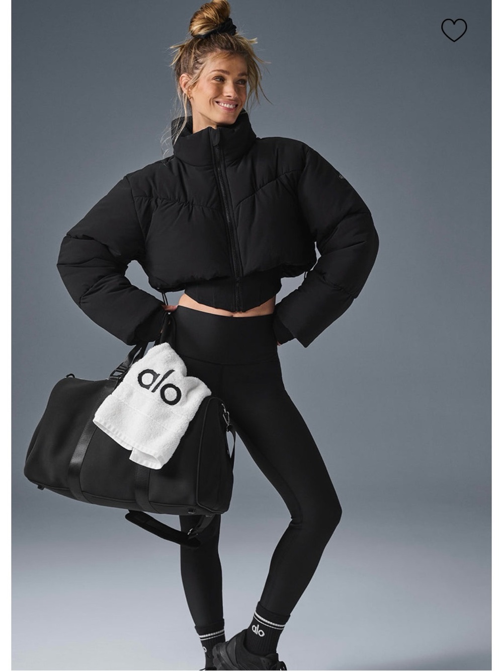 ALO Yoga Yoga Main Act Corset Puffer